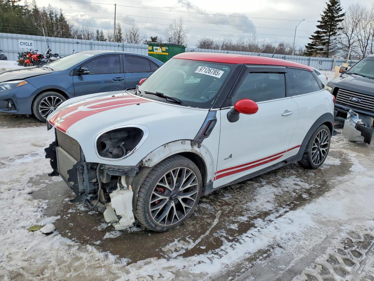 2014 MINI Paceman John Cooper Works, VIN WMWSS9C52EWN98477 — Front end