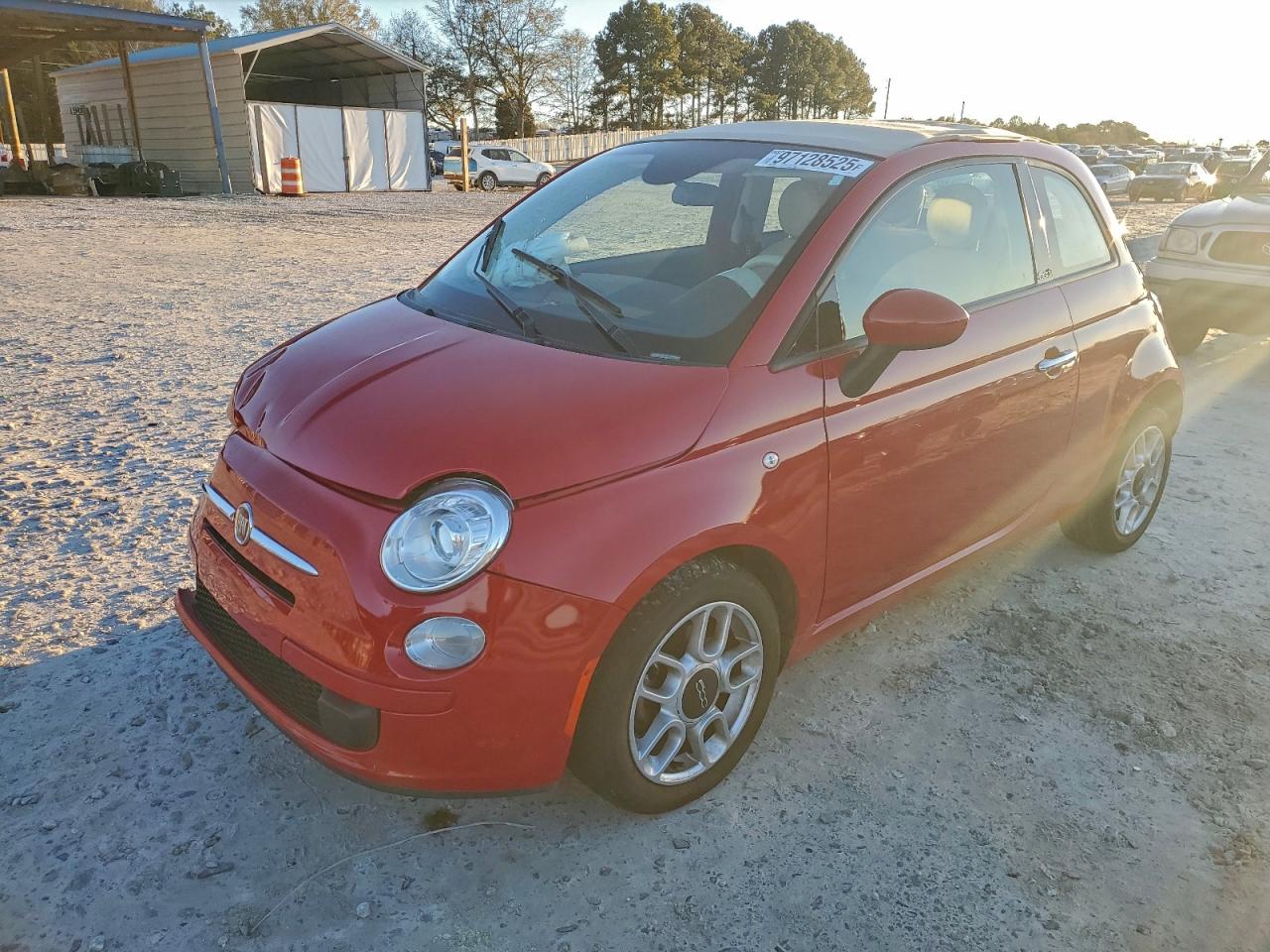 2014 FIAT 500 Pop, VIN 3C3CFFDR1ET290125 — Front end