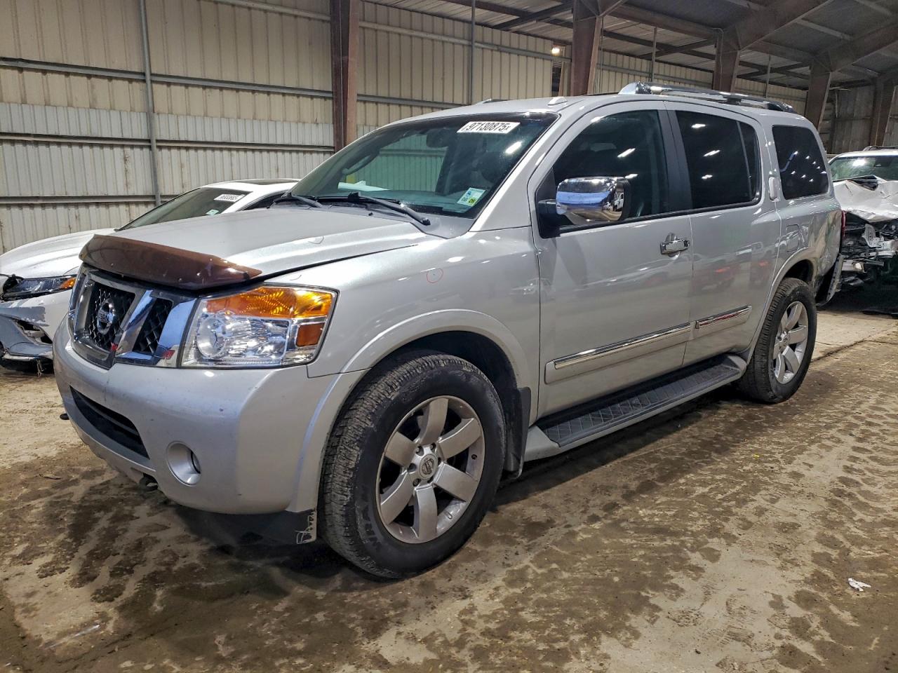 2012 Nissan Armada SV, VIN 5N1BA0ND1CN609361 — Rear end