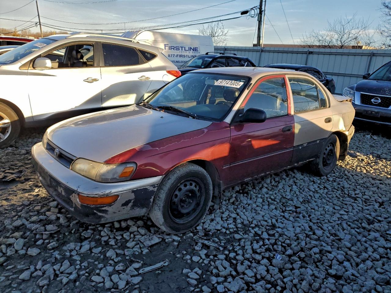 1995 Toyota Corolla, VIN 2T1AE04B7SC104818 — Rear end
