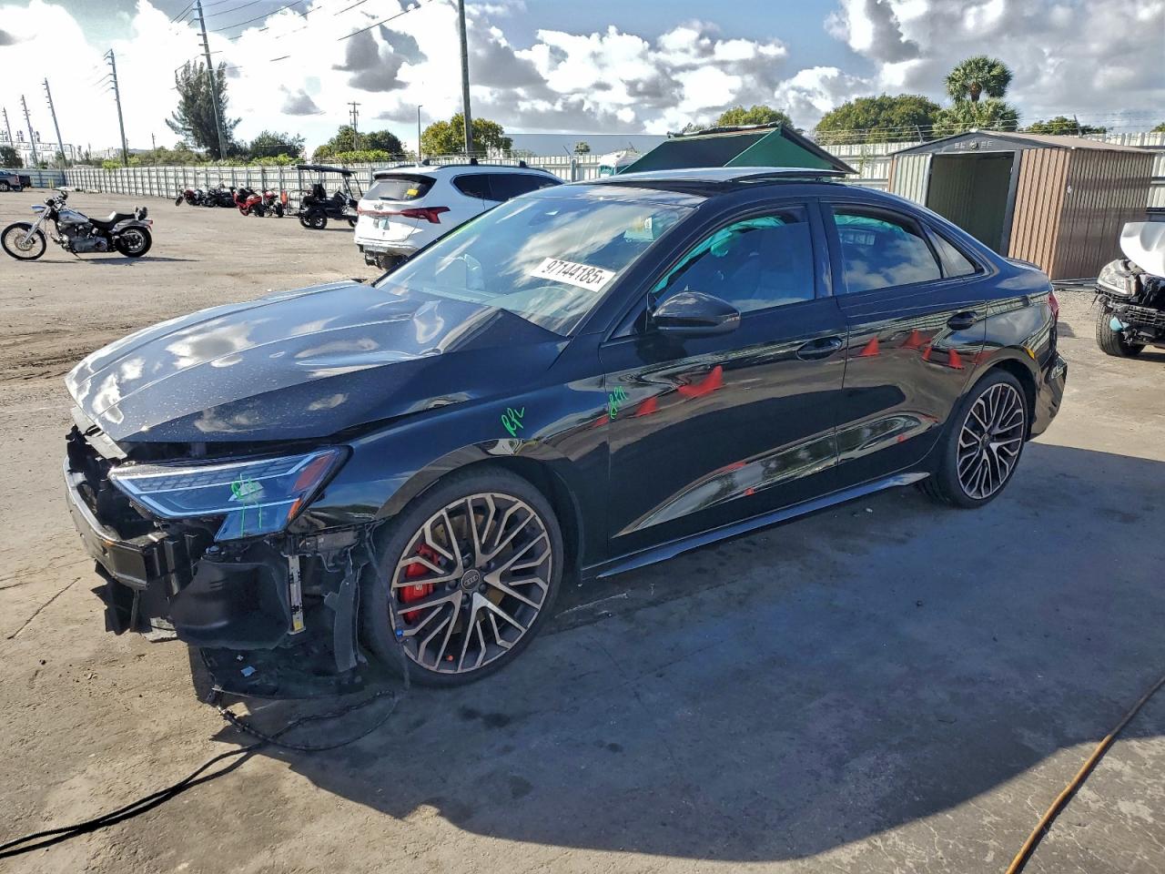 2025 Audi S3 Premium Plus, VIN WAUH5DGY8SA033880 — Front end