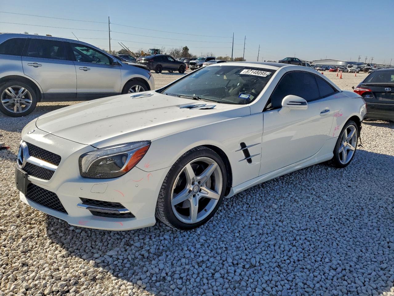 2015 Mercedes-Benz SL 550, VIN WDDJK7DA3FF030258 — Rear end
