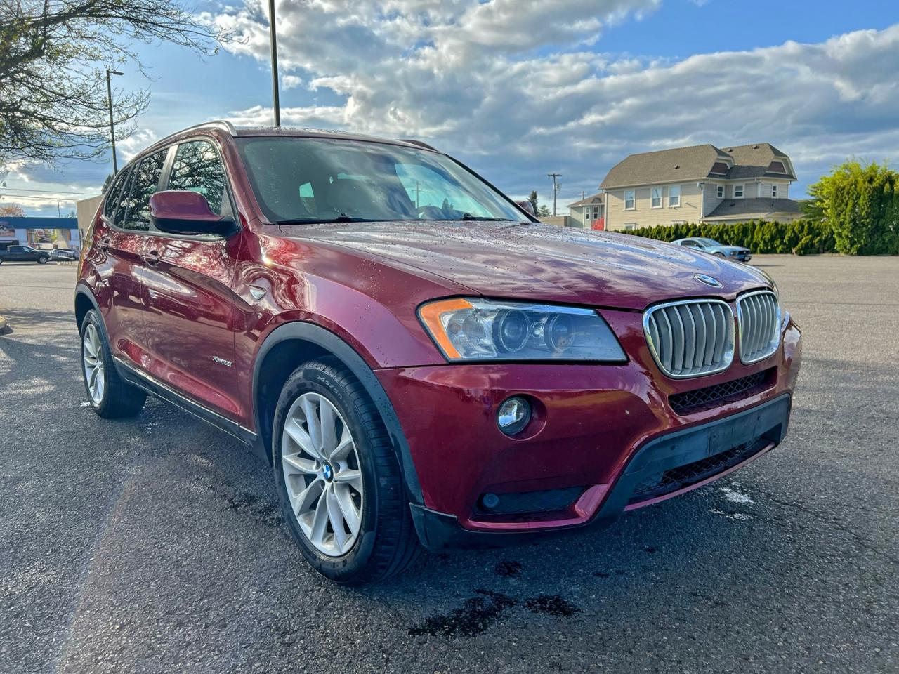 2013 BMW X3 xDrive28i, VIN 5UXWX9C50D0A29264 — Ранее повреждён