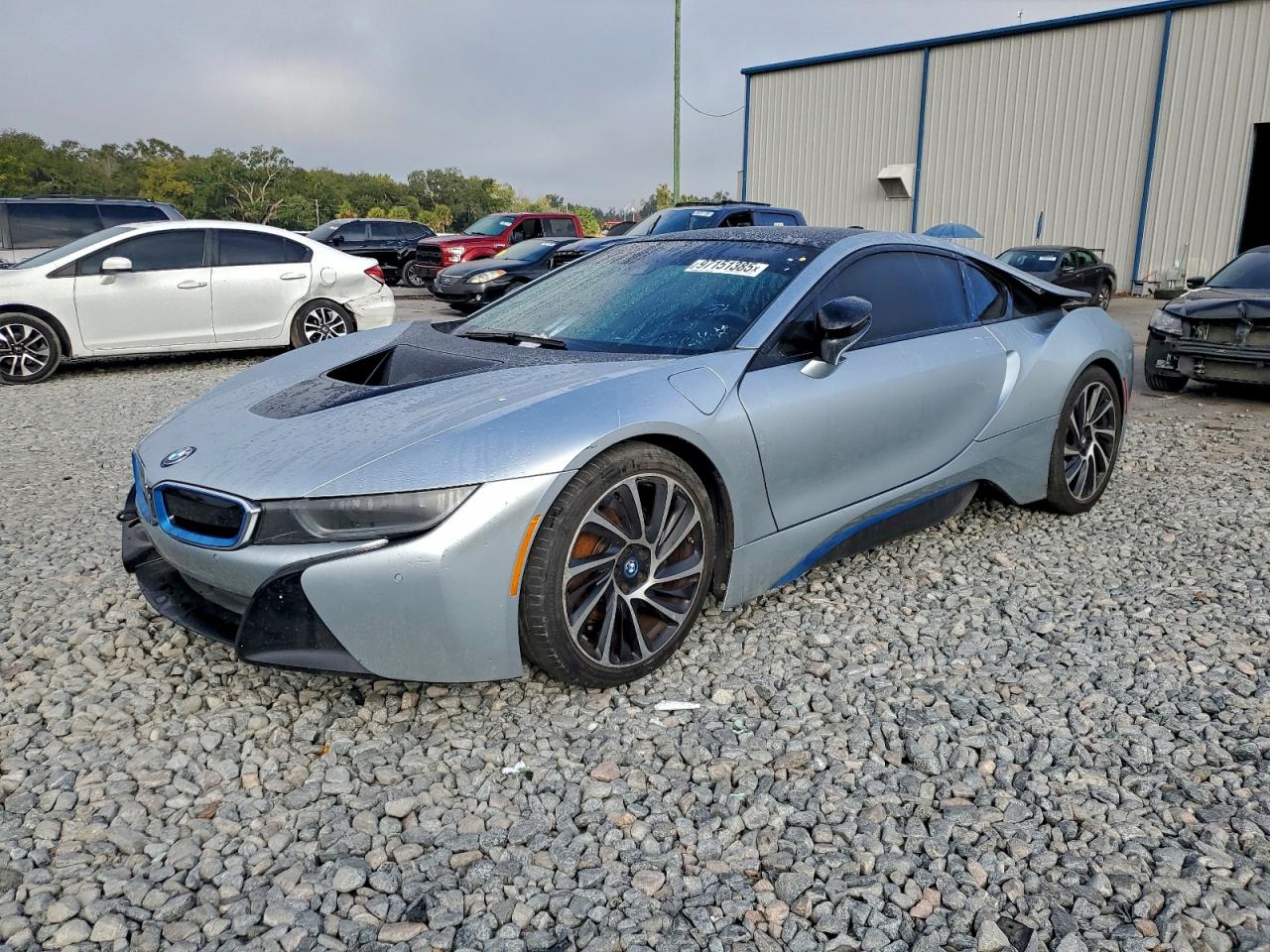 2014 BMW i8, VIN WBY2Z2C53EVX64709 — Мелкие вмятины и царапины