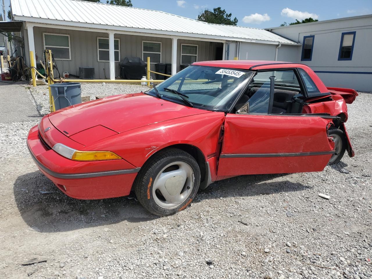1992 Mercury Capri, VIN 6MPCT0360N8605318 — Hail