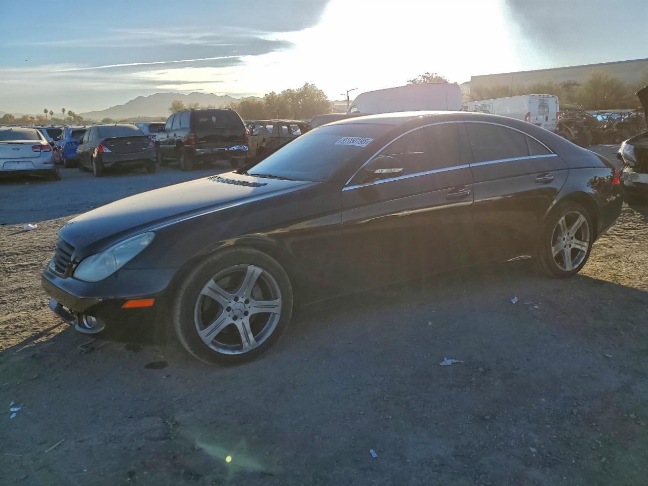 2007 Mercedes-Benz CLS 550, VIN WDDDJ72X67A089438 — Front end