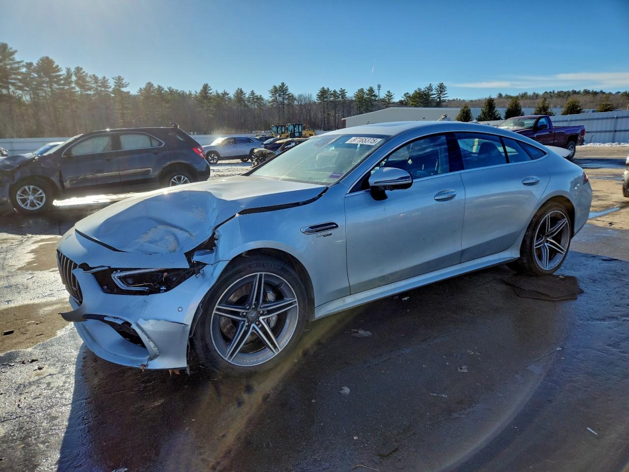 2021 Mercedes-Benz AMG GT 43, VIN W1K7X5KB0MA036055 — Front end
