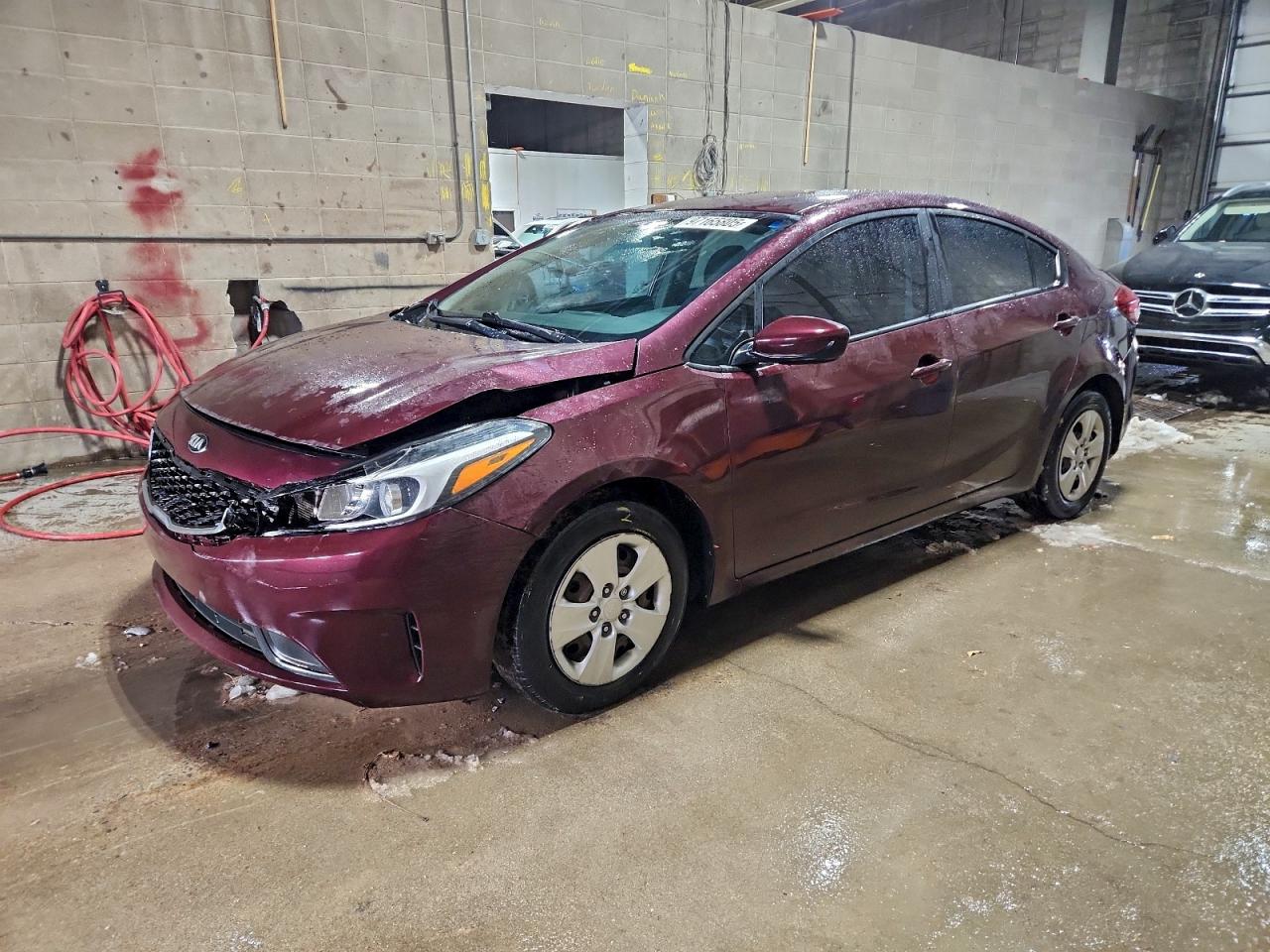 2017 Kia Forte LX, VIN 3KPFK4A74HE014333 — Front end