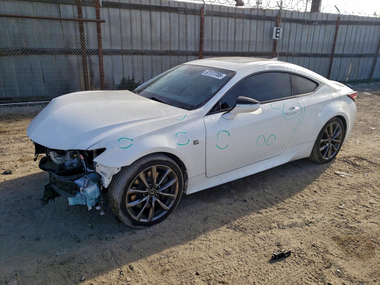 2020 Lexus RC 300 F Sport, VIN JTHGA5BC9L5011021 — Front end