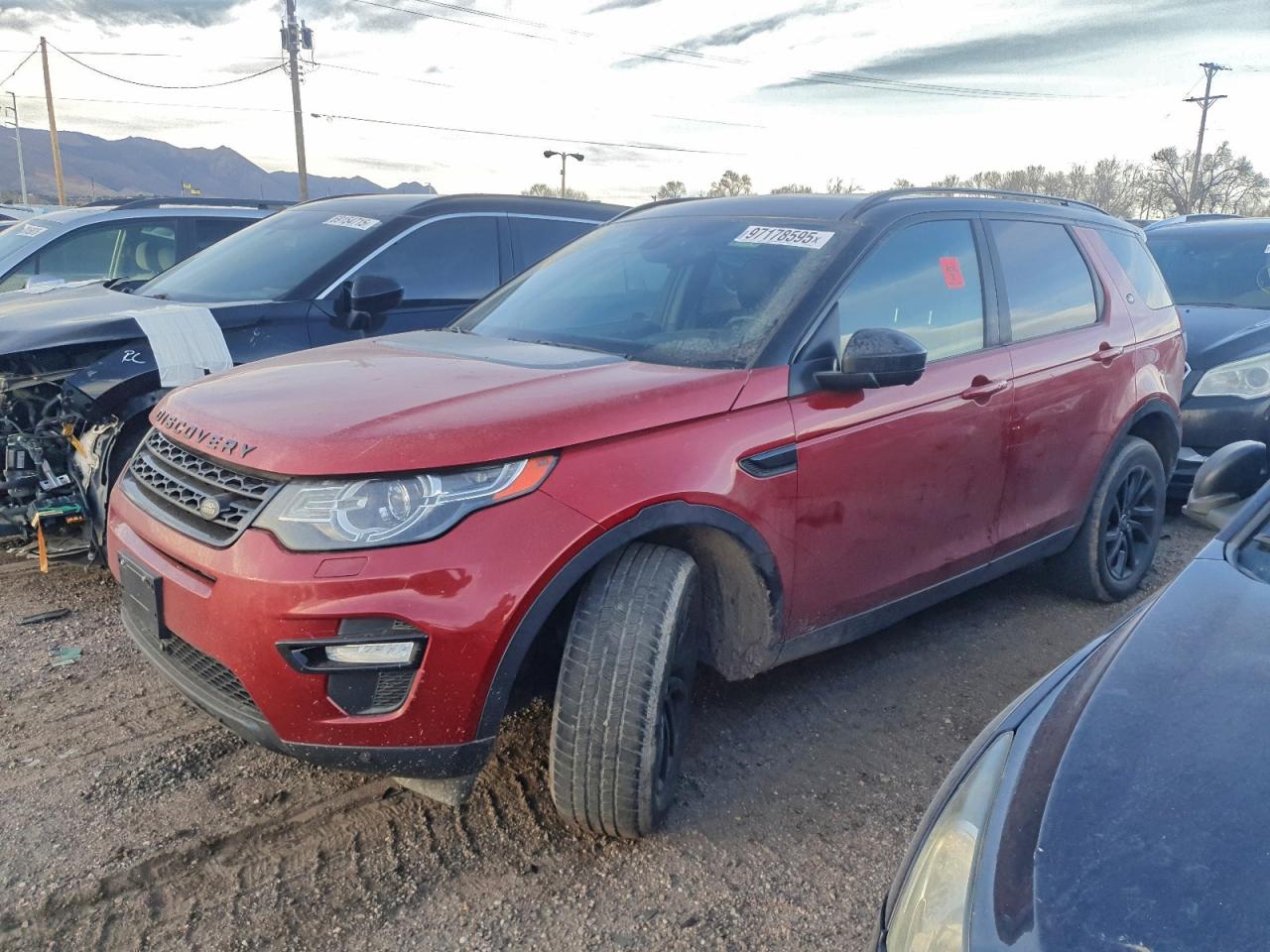 2016 Land Rover Discovery Sport HSE, VIN SALCR2BG3GH625800 — Biohazard / chemical