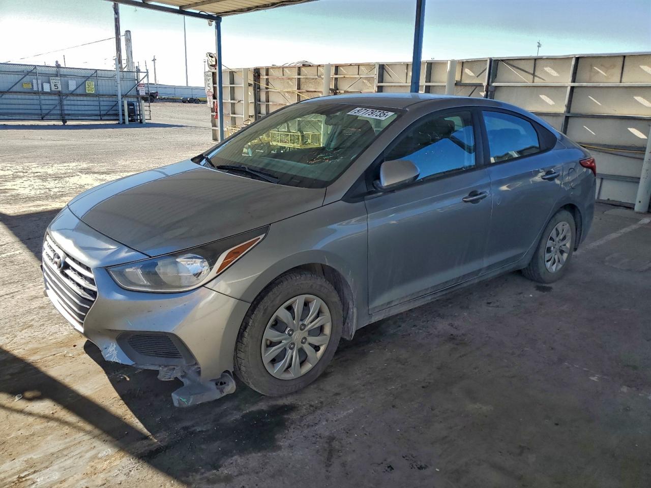 2022 Hyundai Accent SE, VIN 3KPC24A61NE155818 — Front end