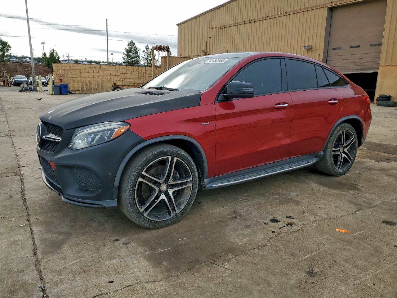 2016 Mercedes-Benz GLE 450 AMG, VIN 4JGED6EB6GA000429 — Missing or altered VIN