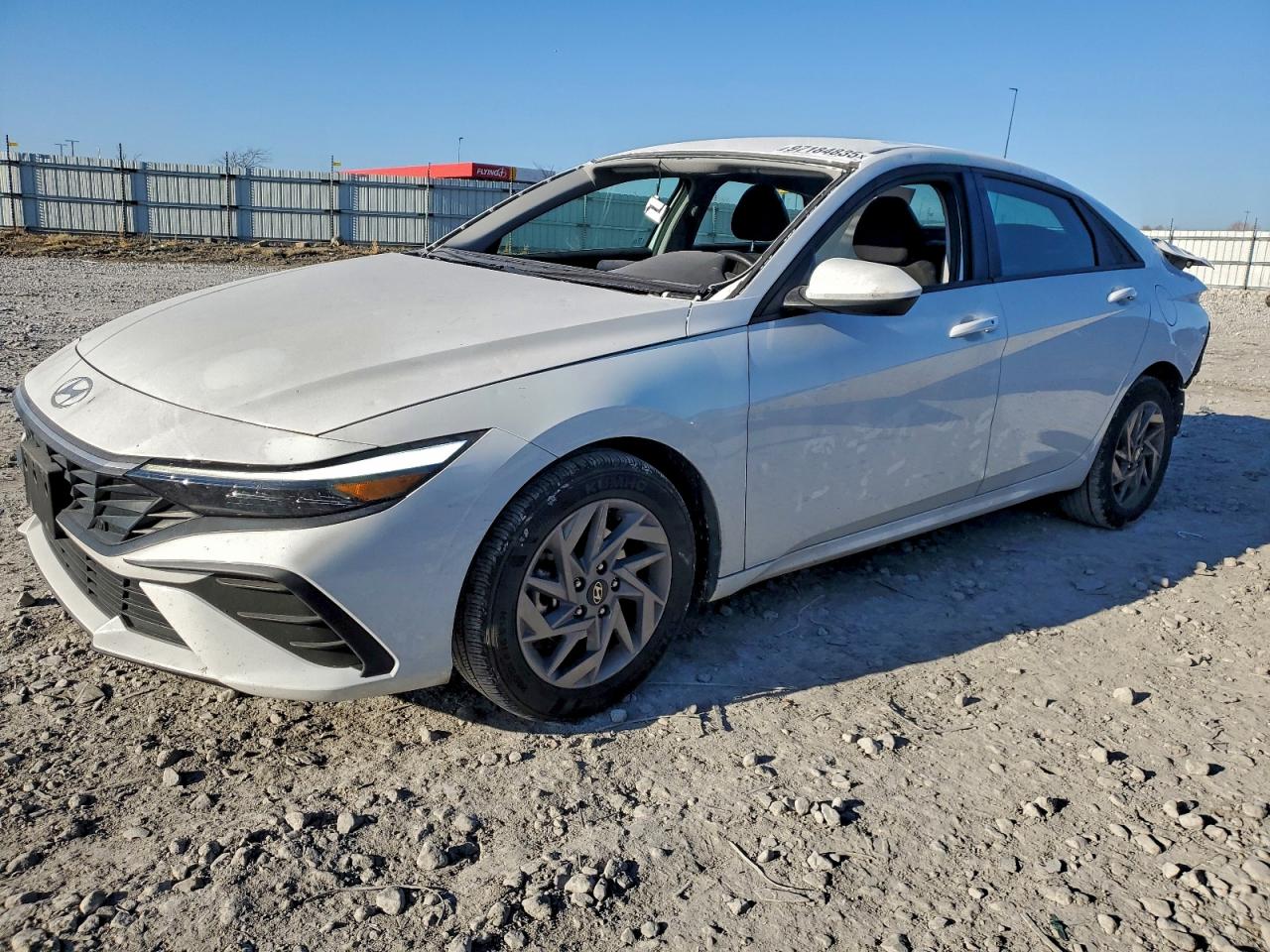 2024 Hyundai Elantra SEL, VIN KMHLM4DG1RU736608 — Partial repair