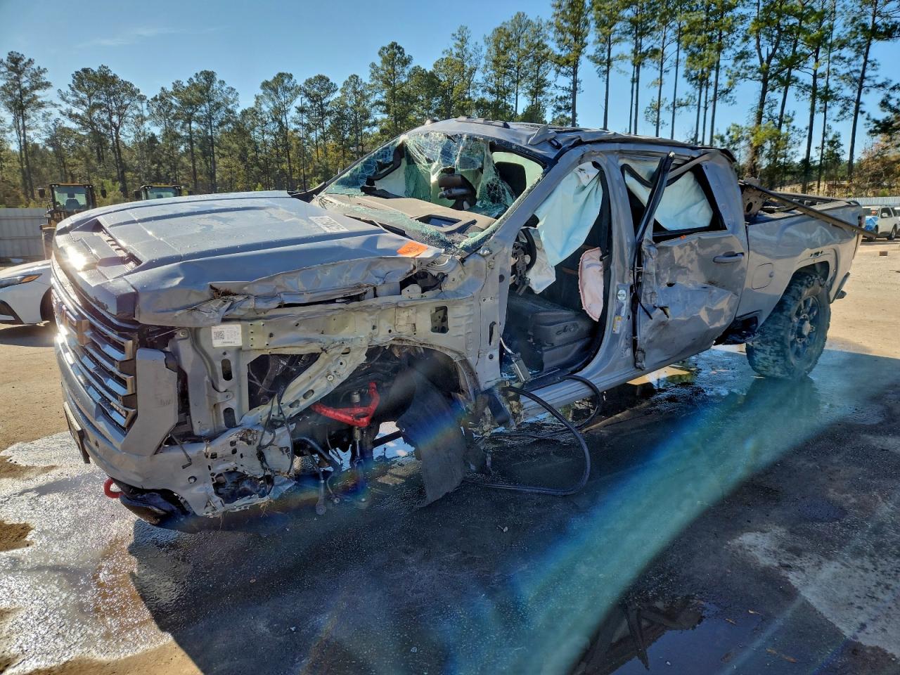 2025 GMC Sierra 2500HD AT4, VIN 1GT4UPEY5SF214415 — Rollover