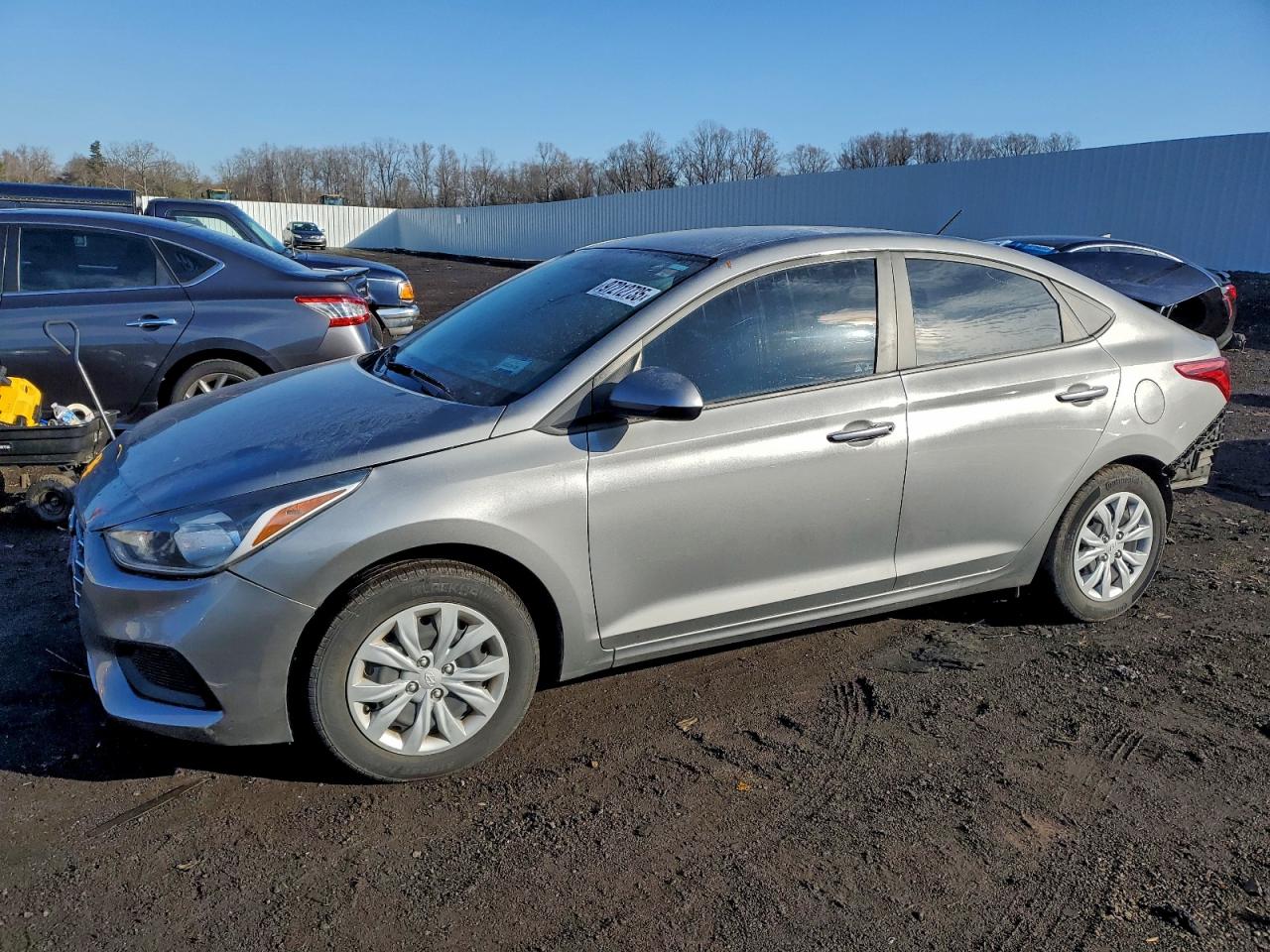 2022 Hyundai Accent SE, VIN 3KPC24A67NE169772 — Rear end