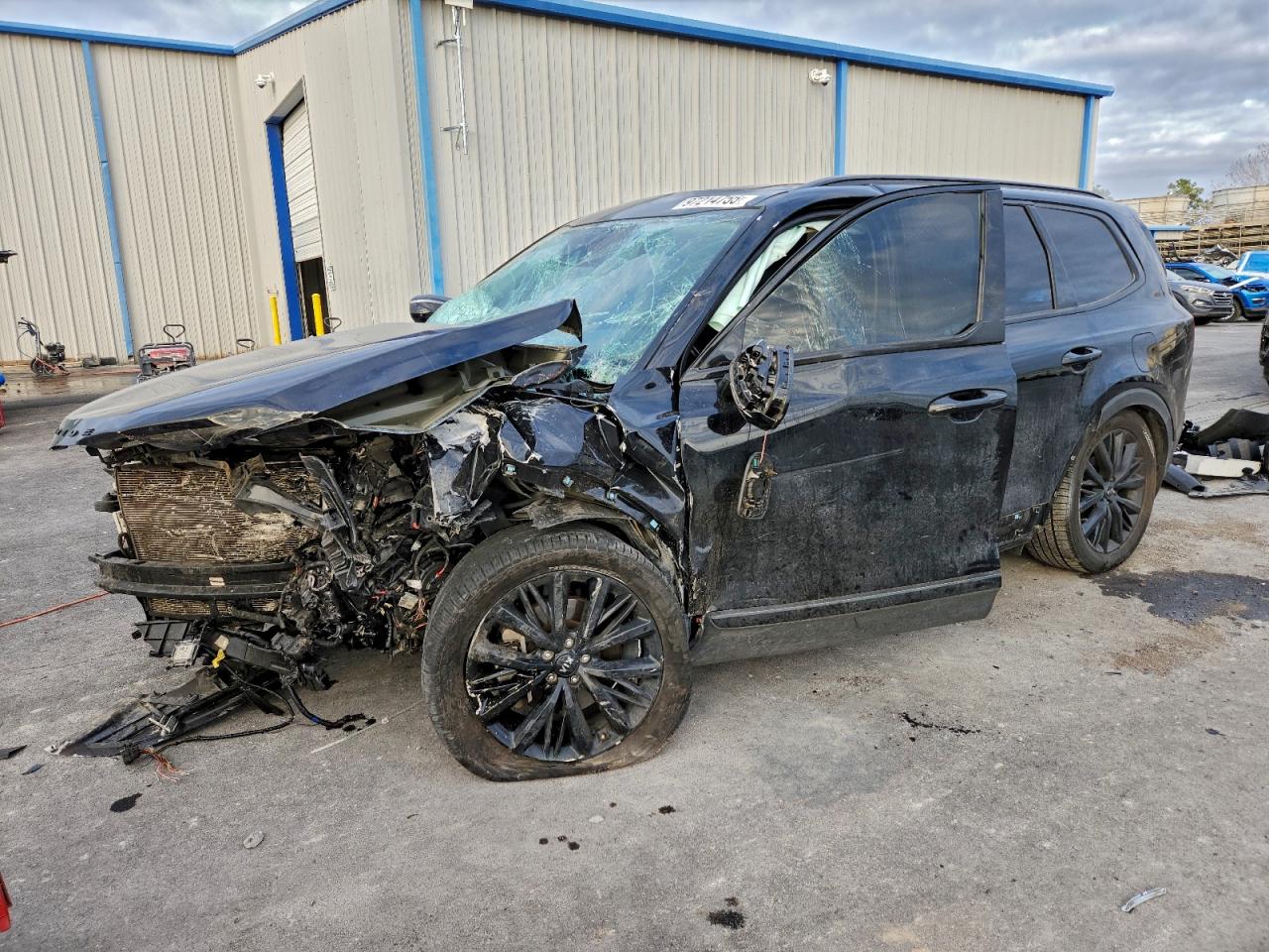 2020 Kia Telluride SX, VIN 5XYP54HCXLG054247 — Front end