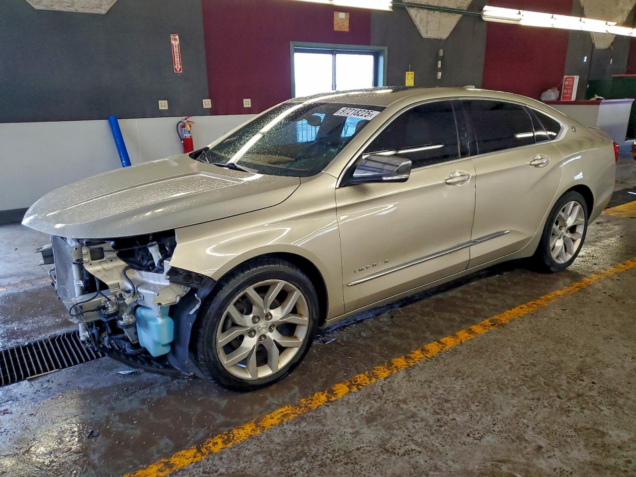 2015 Chevrolet Impala LTZ, VIN 2G1155SL4F9187597 — Front end