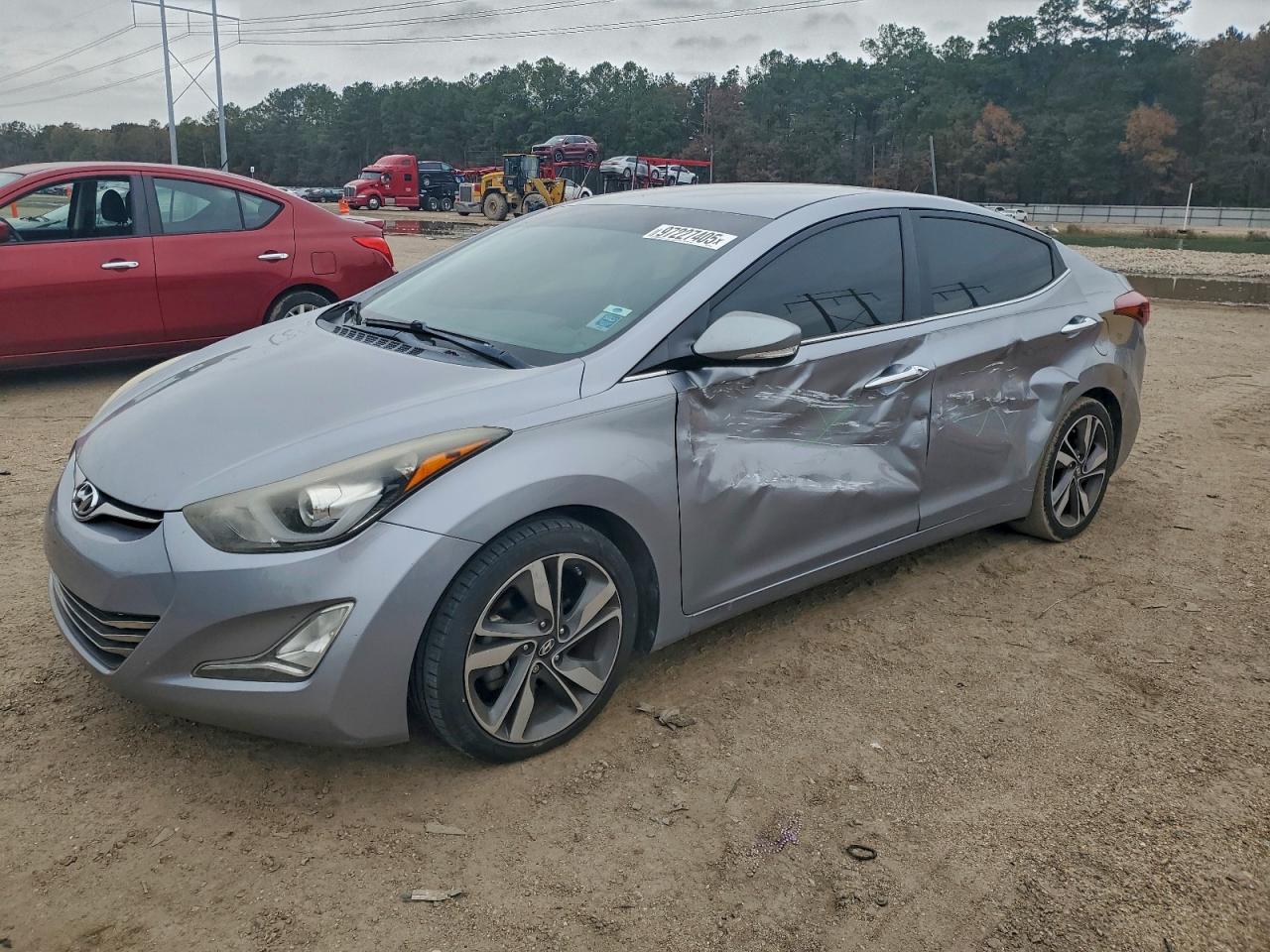 2015 Hyundai Elantra SE, VIN 5NPDH4AE7FH643128 — Side