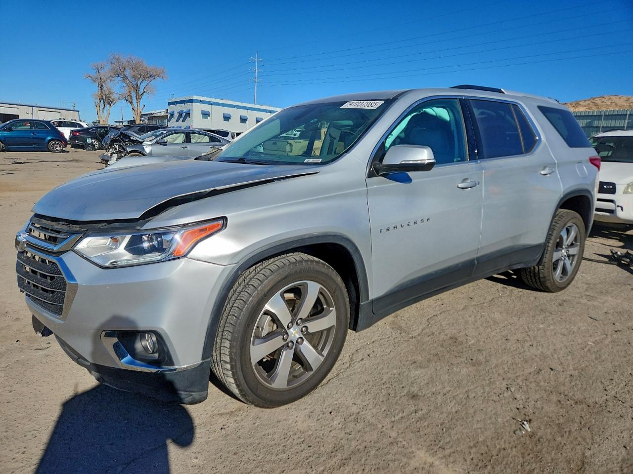 2018 Chevrolet Traverse LT, VIN 1GNERHKW9JJ261156 — Front end