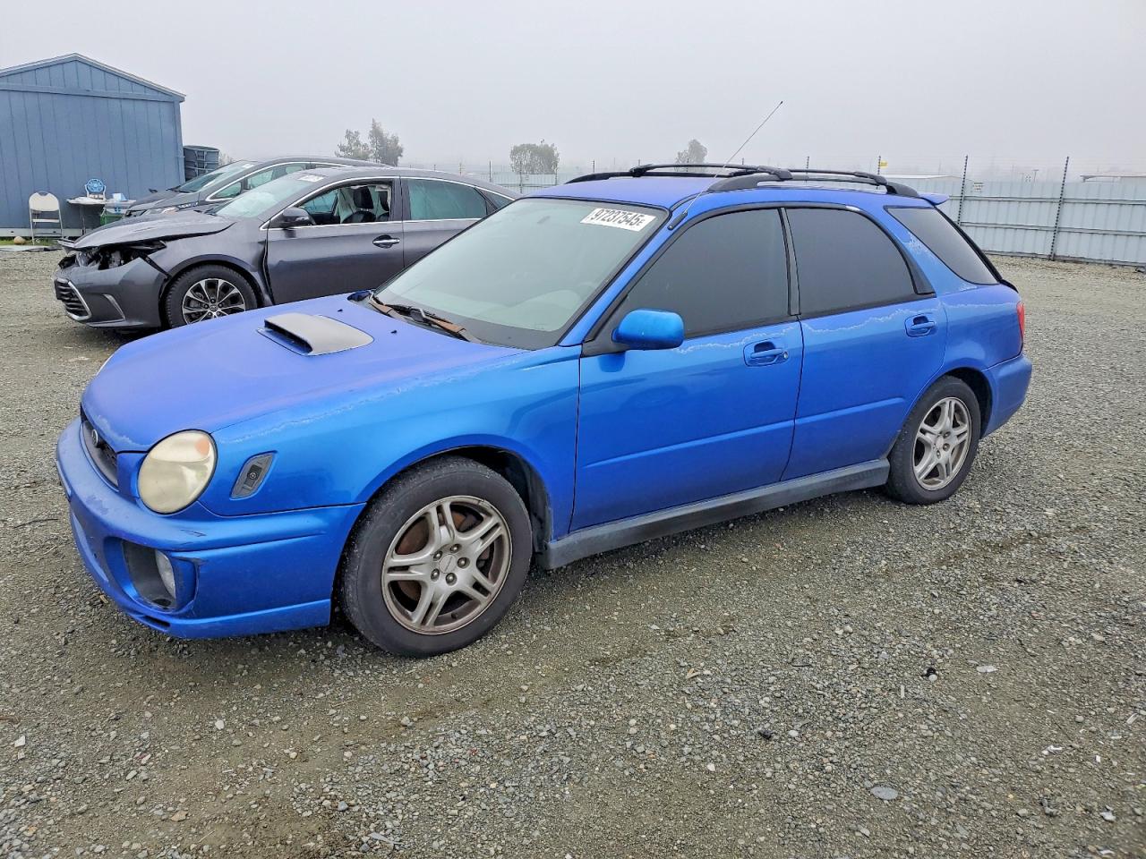 2002 Subaru Impreza WRX Special Sports, VIN JF1GG29672G832514 — Зад
