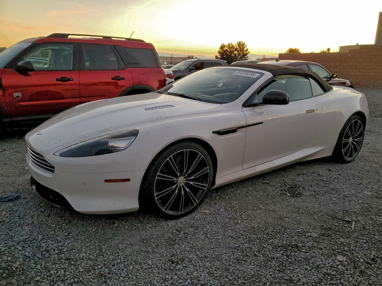 2015 Aston Martin DB9, VIN SCFFDAFMXFGB16261 — Water / flood