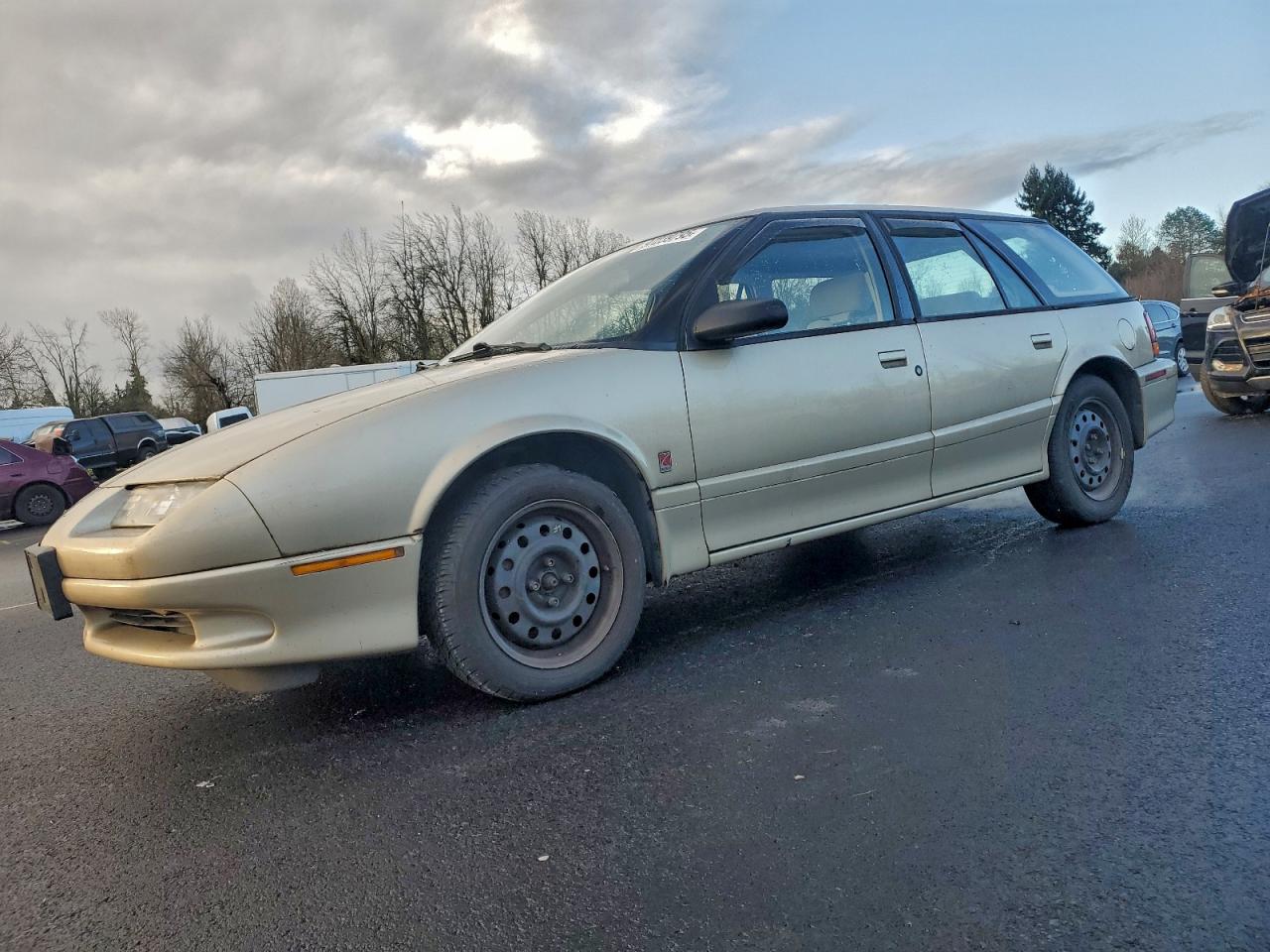 1994 Saturn SW, VIN 1G8ZK8574RZ161119 — Зад