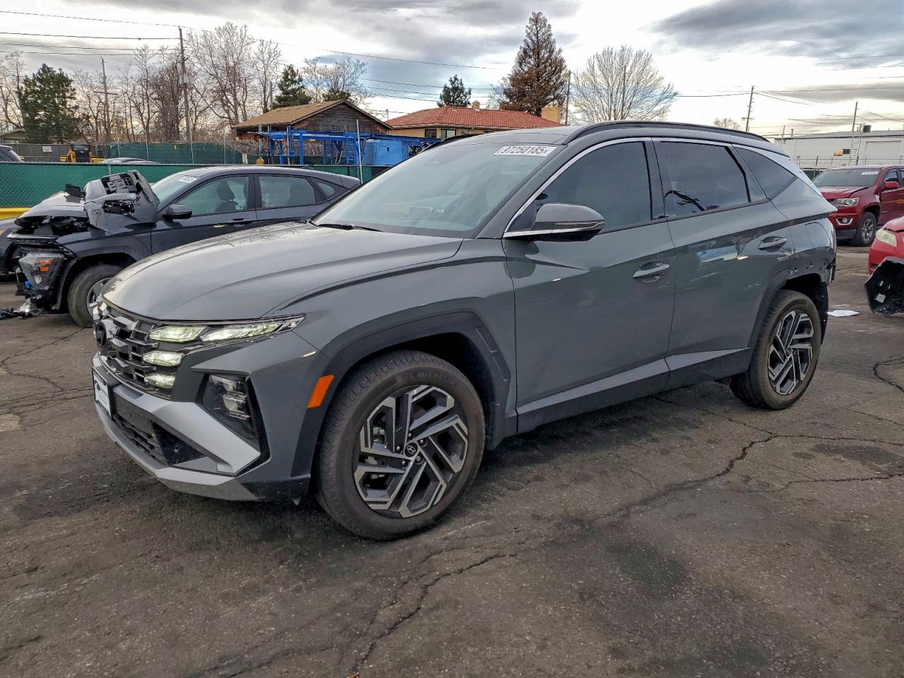2025 Hyundai Tucson Limited, VIN 5NMJECDE7SH582212 — Зад
