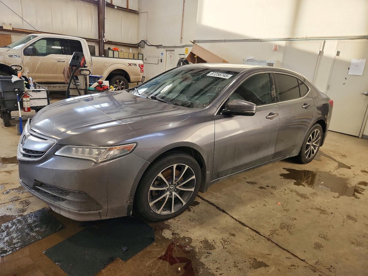 2017 Acura TLX V6 w/Technology Pkg, VIN 19UUB3F57HA800589 — Front end