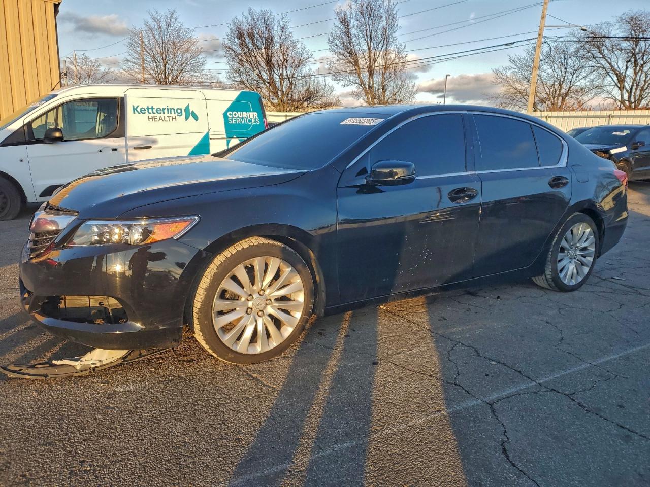 2015 Acura RLX Technology, VIN JH4KC1F56FC001040 — Front end