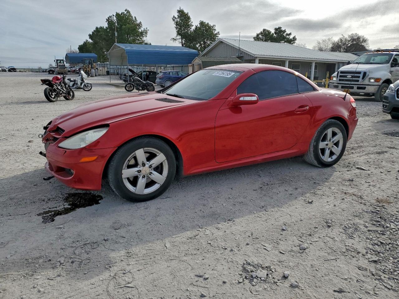 2008 Mercedes-Benz SLK 280, VIN WDBWK54F38F181327 — Front end