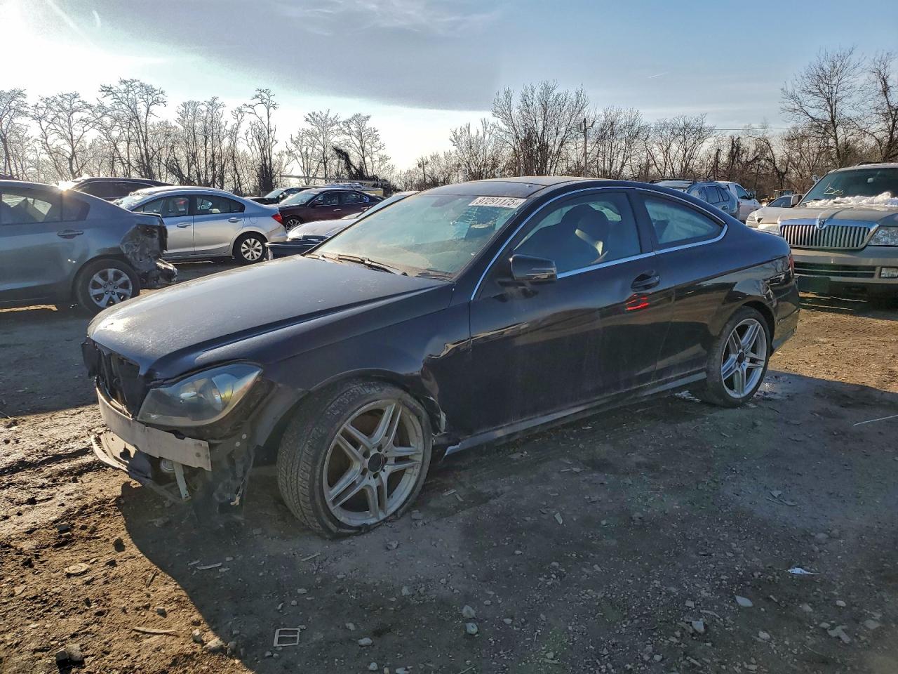 2015 Mercedes-Benz C 350, VIN WDDGJ8JB9FG353501 — Vandalism