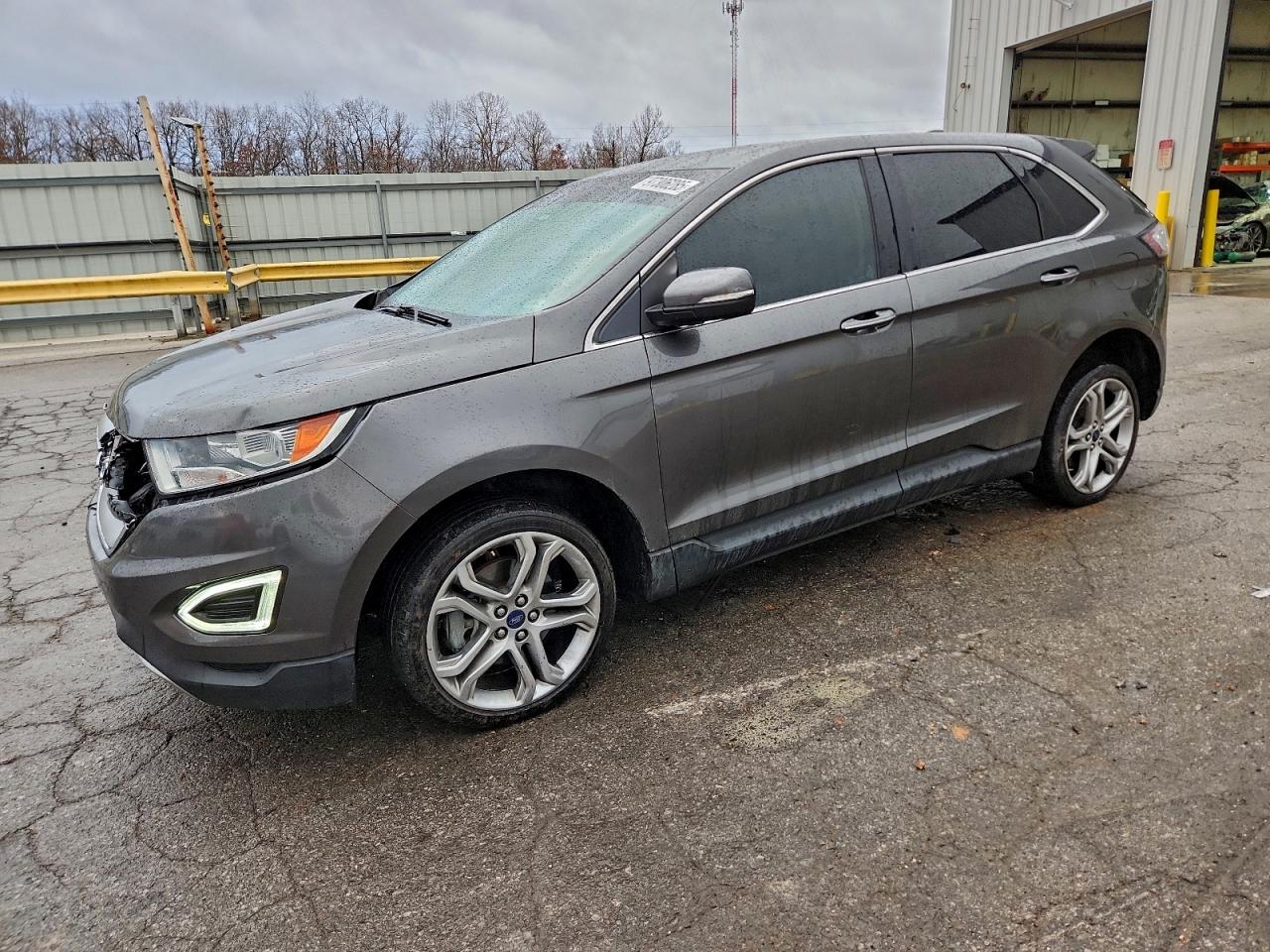 2016 Ford Edge Titanium, VIN 2FMPK3K91GBB13563 — Front end