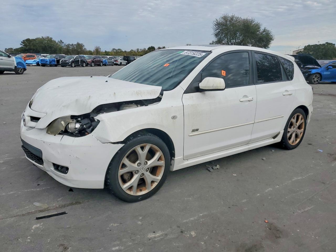 2007 Mazda 3 S Grand Touring, VIN JM1BK343071699868 — Front end
