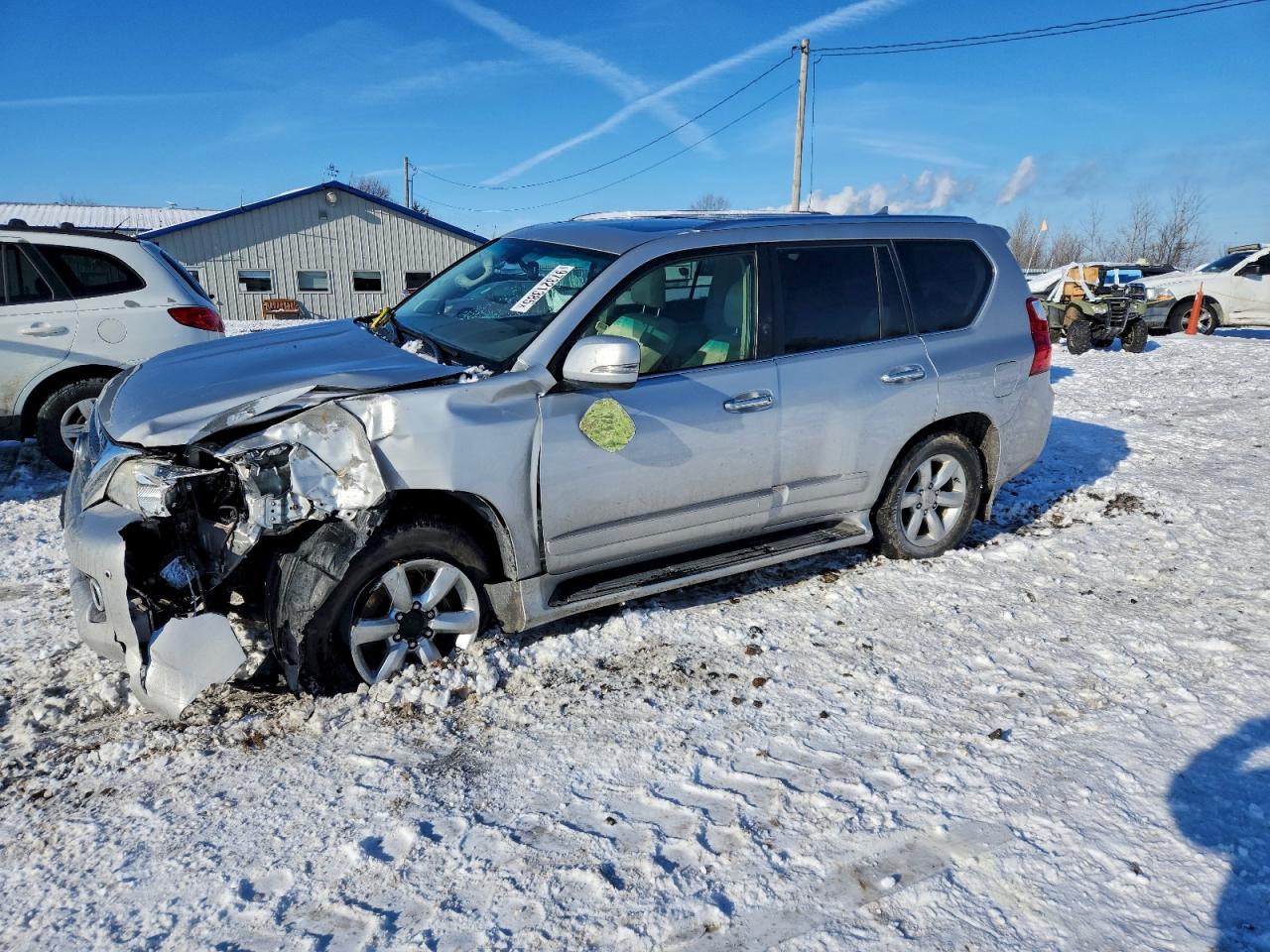 2011 Lexus GX 460 Premium, VIN JTJJM7FX8B5025124 — Front end