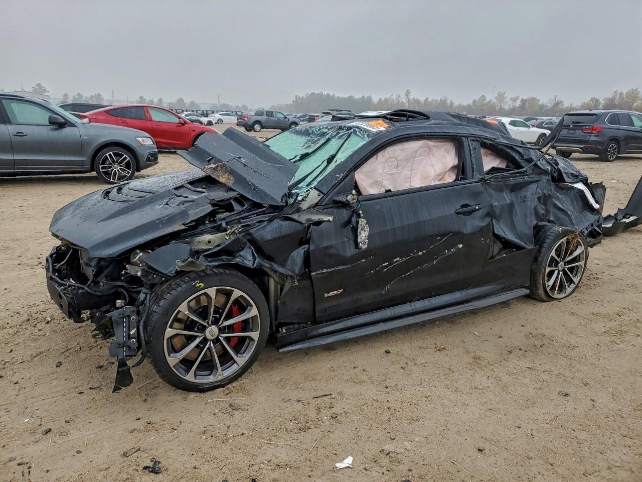 2017 Cadillac ATS-V, VIN 1G6AN1RY1H0121171 — Rollover