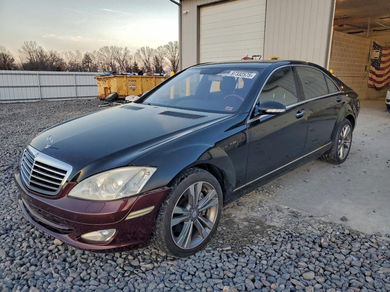 2008 Mercedes-Benz S 550, VIN WDDNG86X78A190234 — Front end