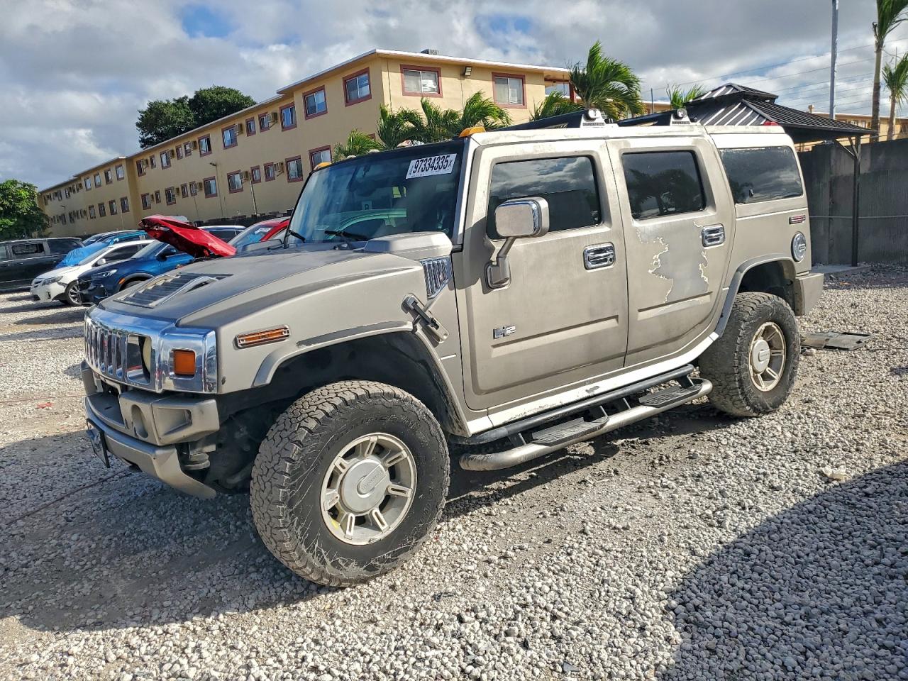 2003 Hummer H2, VIN 5GRGN23U53H108984 — Мелкие вмятины и царапины