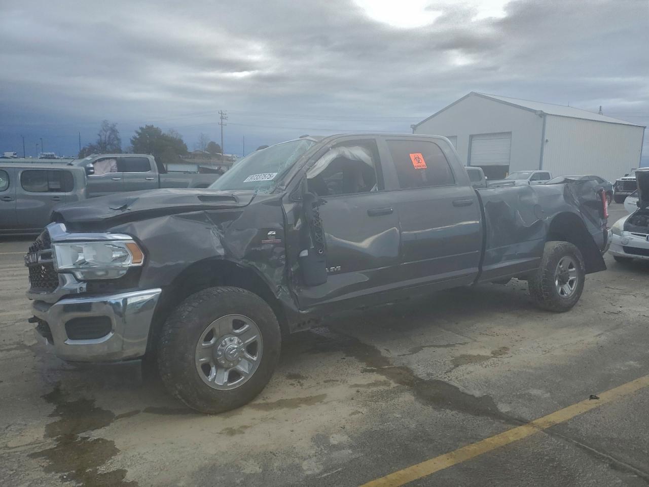 2019 Ram 3500 Tradesman, VIN 3C63R3GL8KG648499 — Rollover