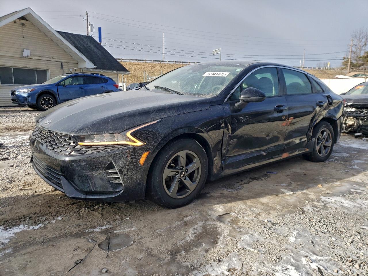 2021 Kia K5 LX, VIN 5XXG24J29MG011518 — Side