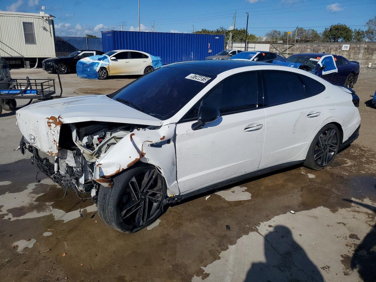 2025 Hyundai Sonata N Line, VIN KMHL54JC5SA495643 — Front end