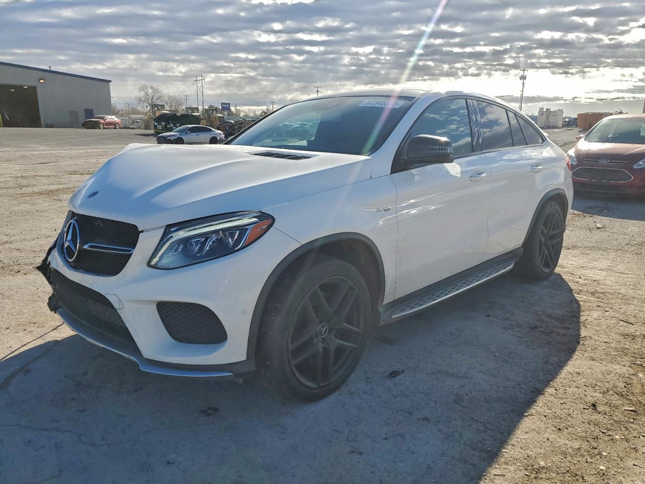 2017 Mercedes-Benz GLE 43 AMG, VIN 4JGED6EB1HA056439 — Front end