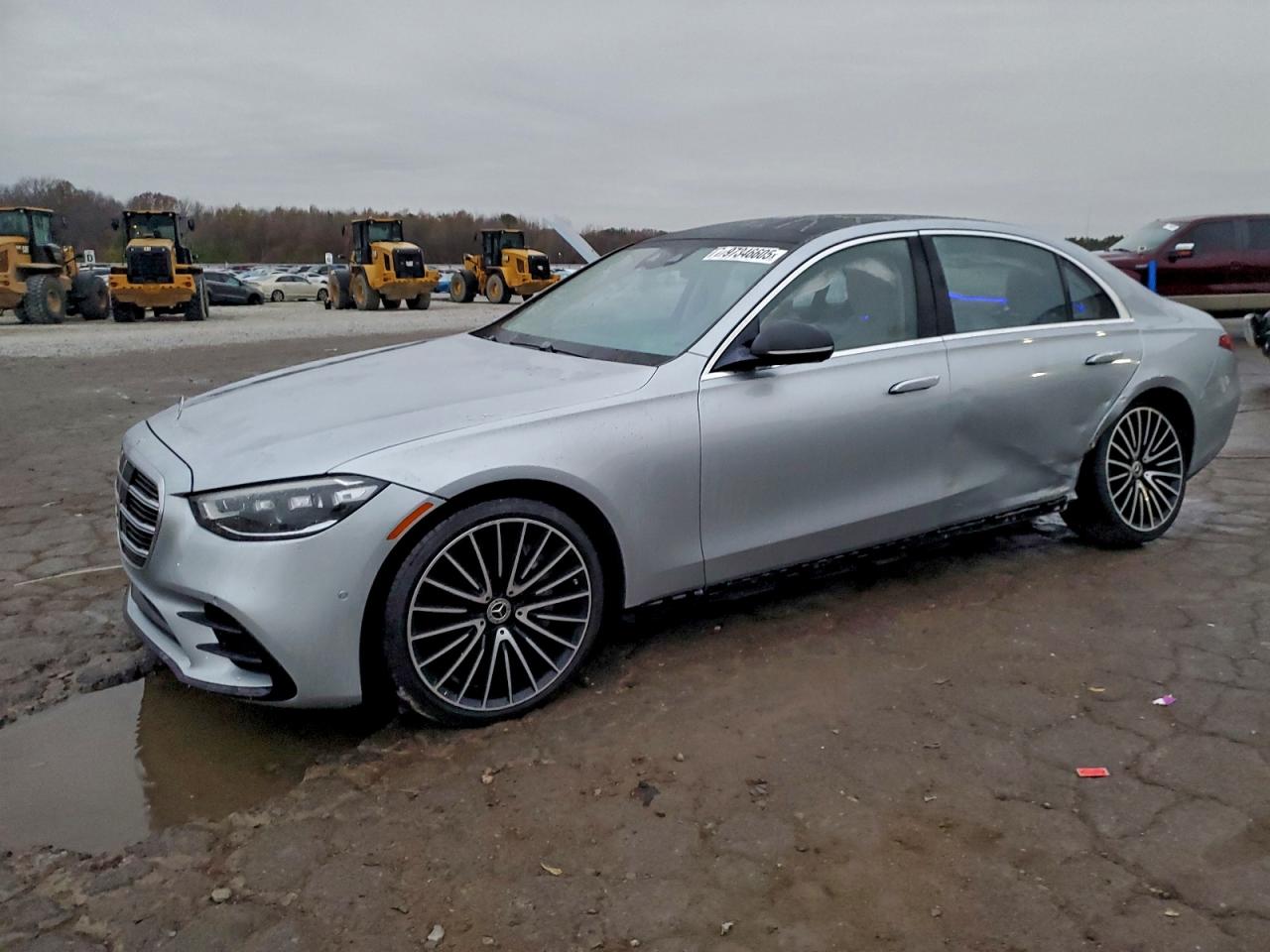 2021 Mercedes-Benz S 580, VIN W1K6G7GB4MA061623 — Side