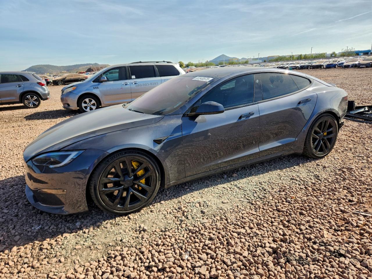 2022 Tesla Model S, VIN 5YJSA1E52NF492975 — Partial repair
