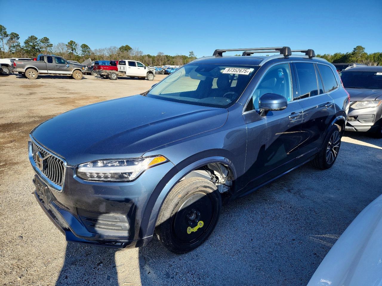 2020 Volvo XC90 Momentum, VIN YV4A22PK2L1566190 — Frame damage