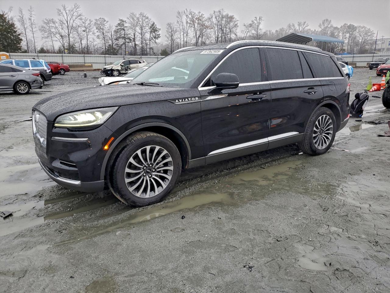 2022 Lincoln Aviator Reserve, VIN 5LM5J7WC4NGL03724 — Frame damage