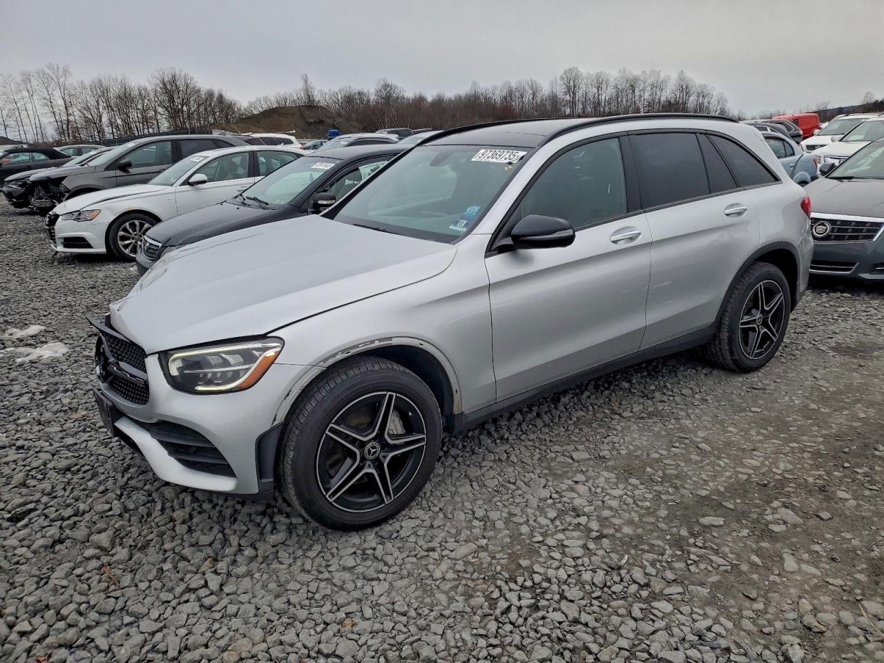 2020 Mercedes-Benz GLC 300, VIN WDC0G8EB8LF708898 — Front end