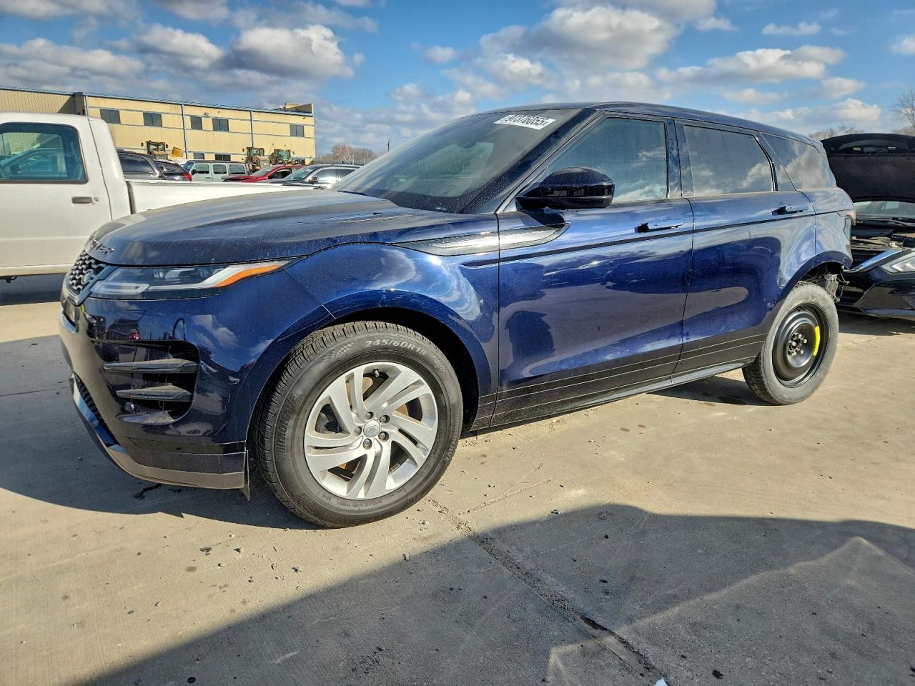 2022 Land Rover Range Rover Evoque R-Dynamic S, VIN SALZT2FXXNH165974 — Rear end