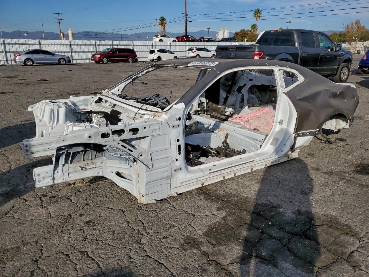 2020 Chevrolet Camaro 1SS, VIN 1G1FE1R74L0142706 — Missing or altered VIN