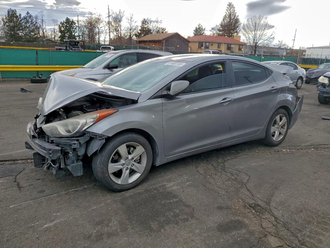 2011 Hyundai Elantra Limited, VIN KMHDH4AE6BU107783 — All over
