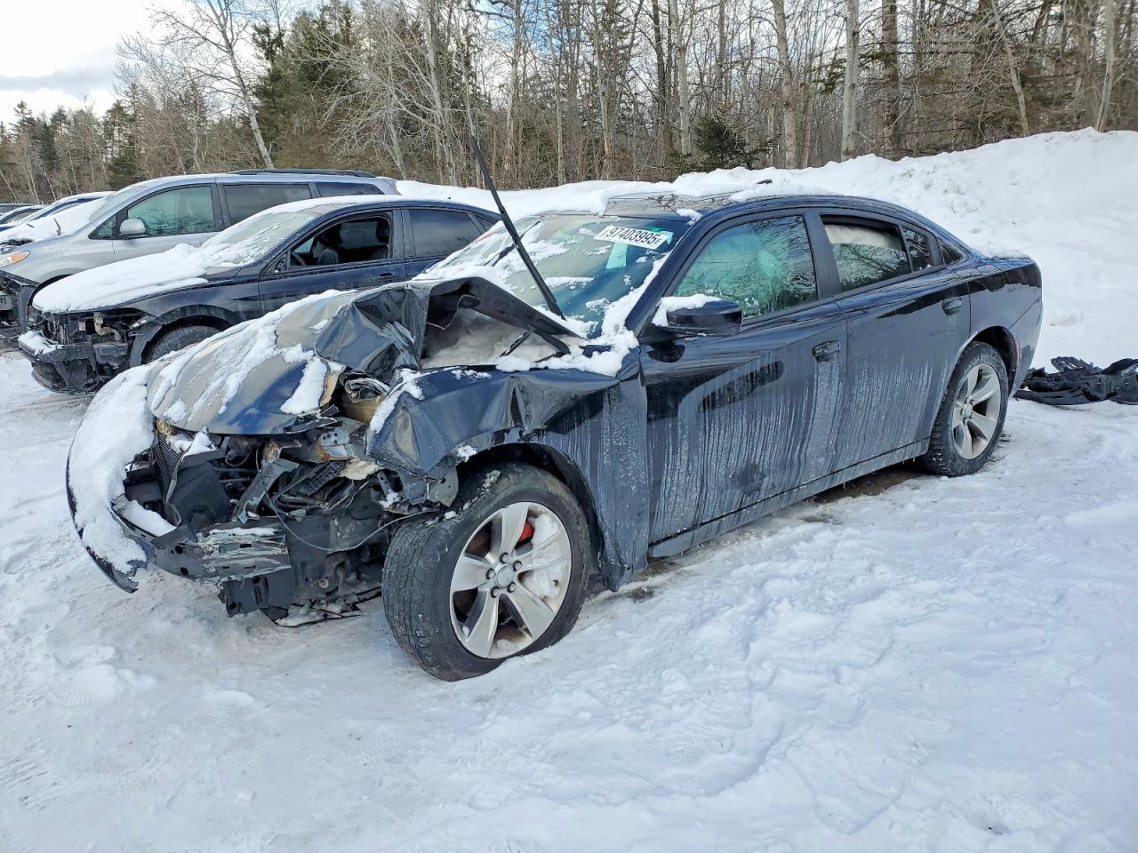 2018 Dodge Charger SXT Plus, VIN 2C3CDXHG3JH277027 — Перед